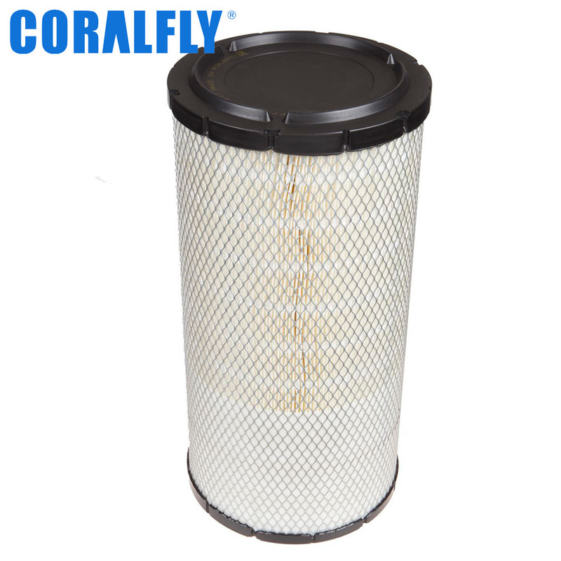 P777638 para filtro de aire CORALFLY tamaño estándar 8.18 pulgadas filtro de aire de excavadora