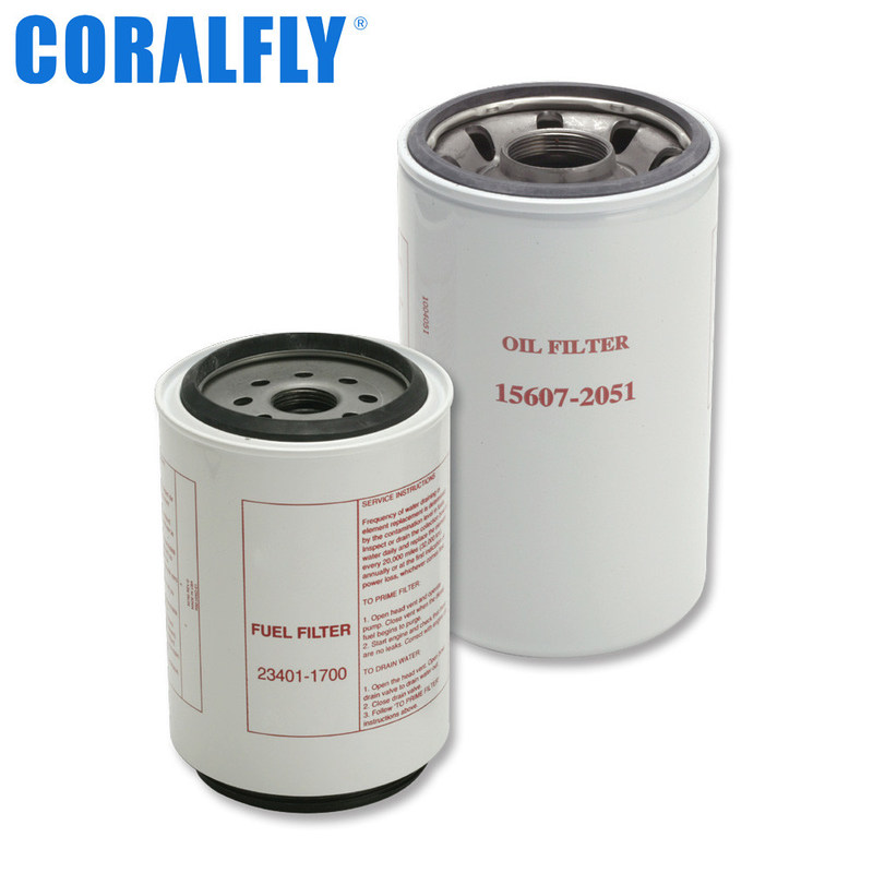 Filtros de aceite diesel de Hino del camión 15607-1480 15601-E0230 15613-E0110 15607-2051